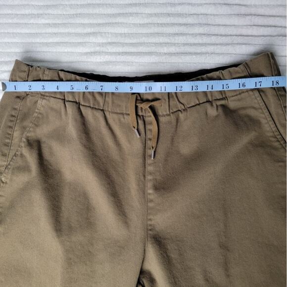 Everlane Pants Men’s L Brown Organic Cotton Drawstring Waist Casual Straight Leg - Picture 4 of 10